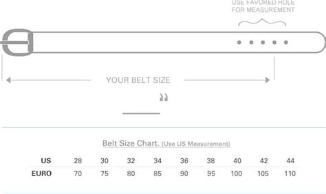 ferragamo belt size chart men's.